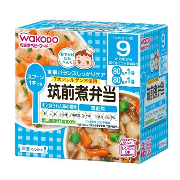 和光堂 筑前煮弁当 80g×2個 9ヶ月 ~ 離乳食 1 個
