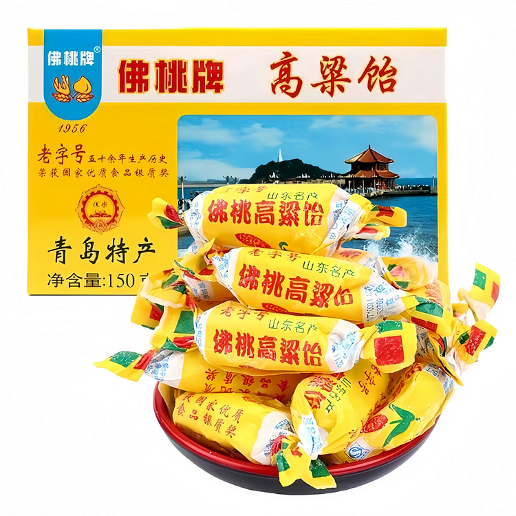 佛桃高粱饴软糖 传统工艺儿时味道 1盒