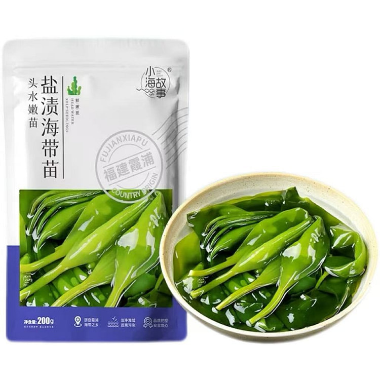 小海故事头水海带嫩苗200g*1袋 200 克