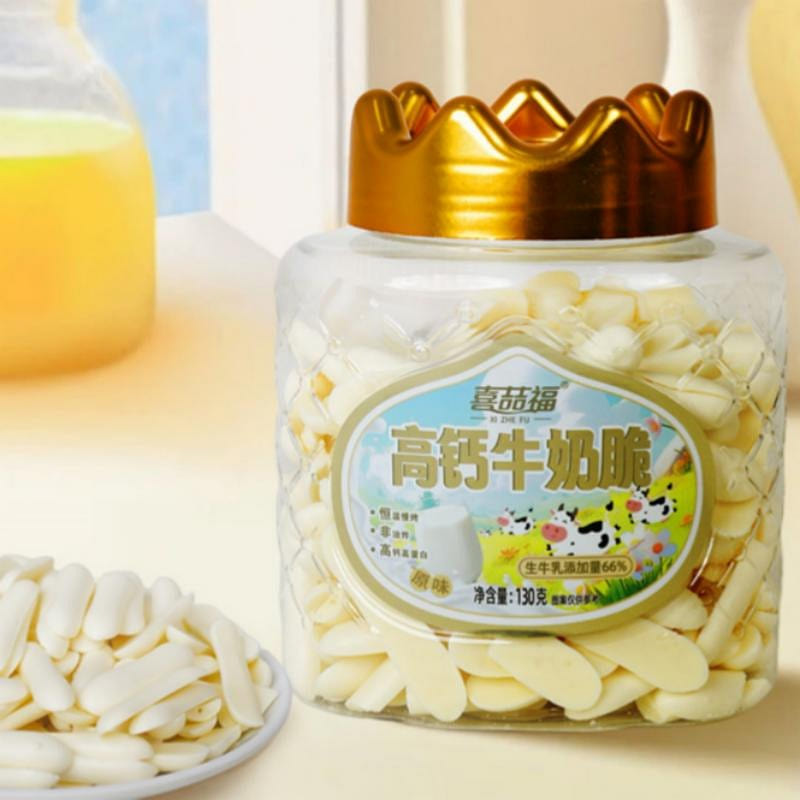 Fresh milk baked crispy crispy baked milk skin sli 130 g