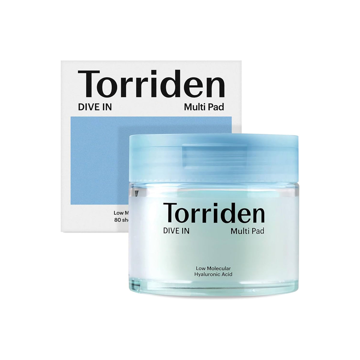 Torriden DIVE-IN Low Molecular Hyaluronic Acid Multi Pad 80ea 80 phần