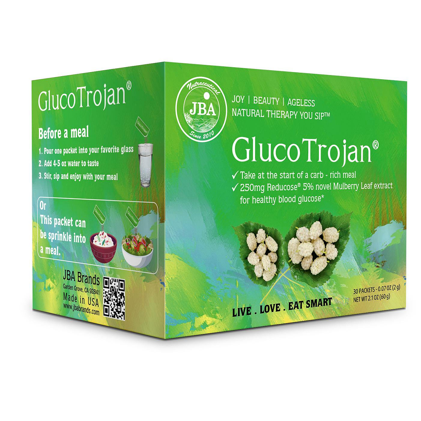 JBA GlucoTrojan with Reducose 30 each