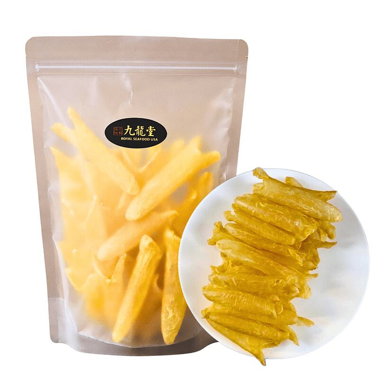 AAA Grade Dried Wild fish maw(Small Size) 8 oz