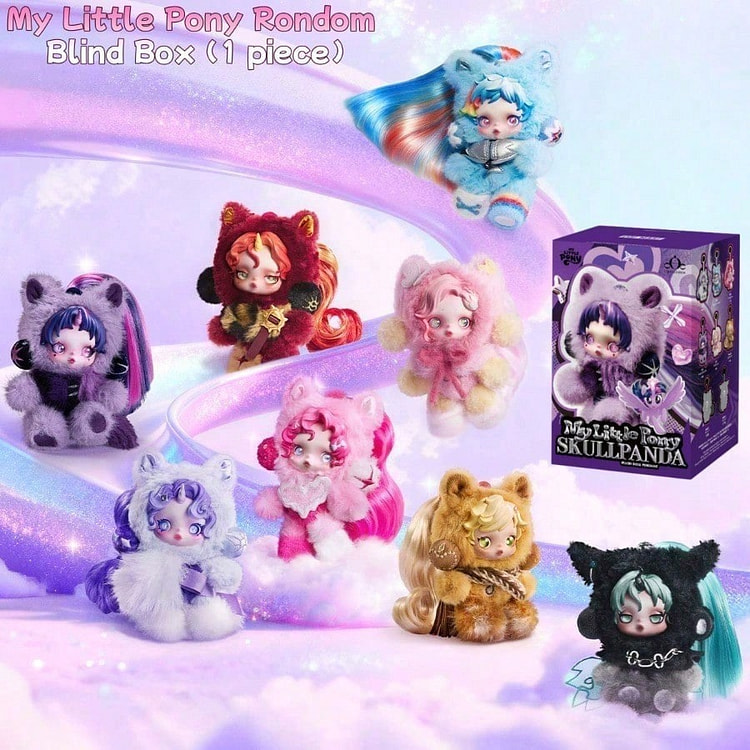 Pop Mart Skullpanda X My Little Pony Blind Box 1 each