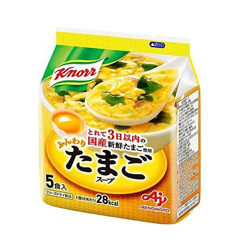 Ajinomoto Knorr Instant Egg Drop Soup 5 bags 1 each