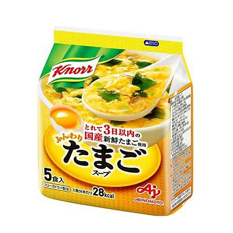 味之素 Knorr 速溶蛋花汤 5袋装