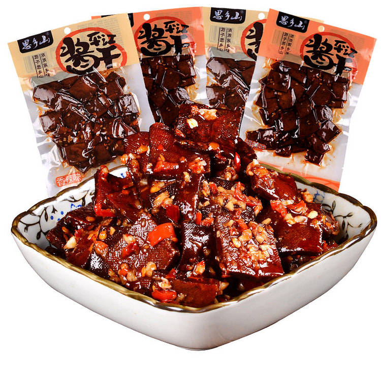 平江酱干香辣豆干湖南特产125g*2 250 克