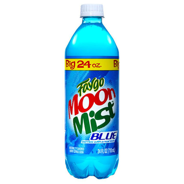 Faygo Moon Mist Blue 24 oz 1 each