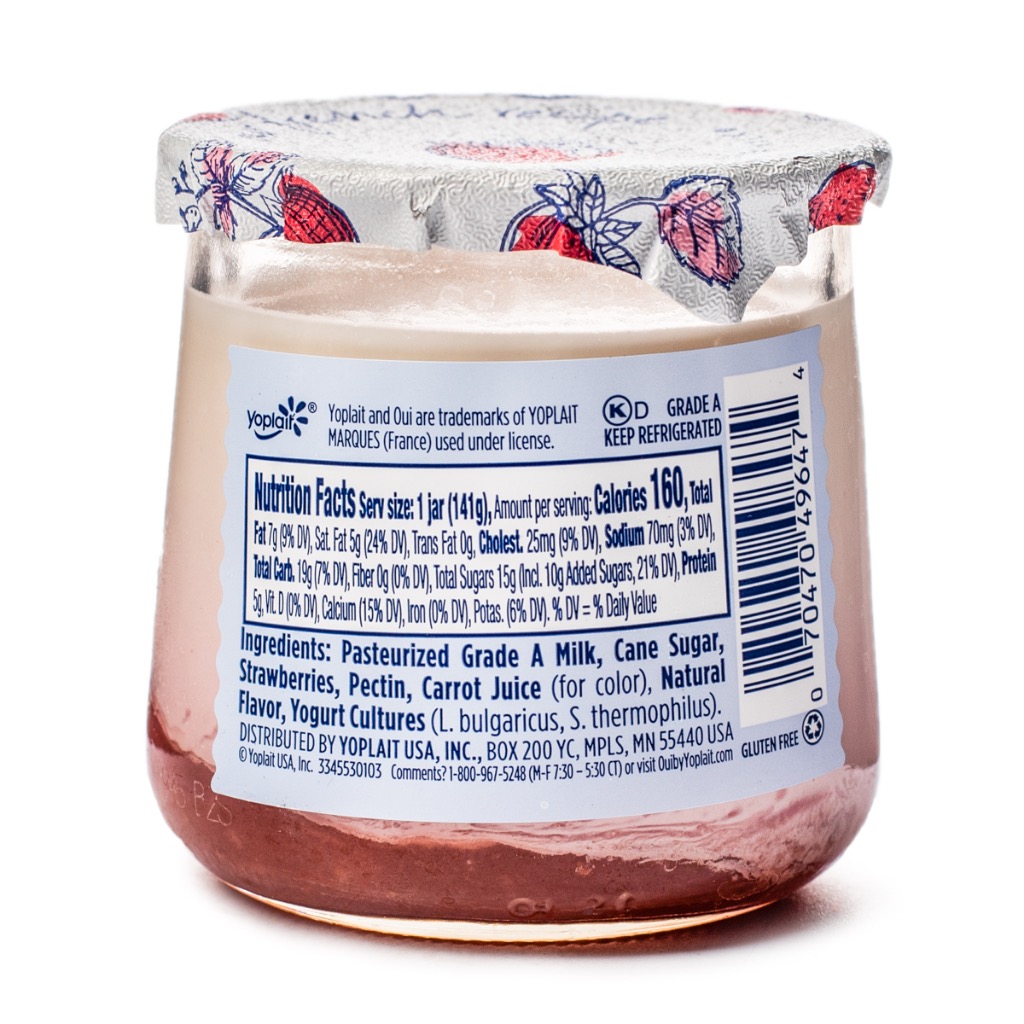 Yoplait フランス風ヨーグルト ストロベリー味 8本入 - Weee!