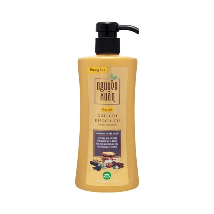 Organic Herbal Hair Shampoo Nguyen Xuan - Gold 1 bottle