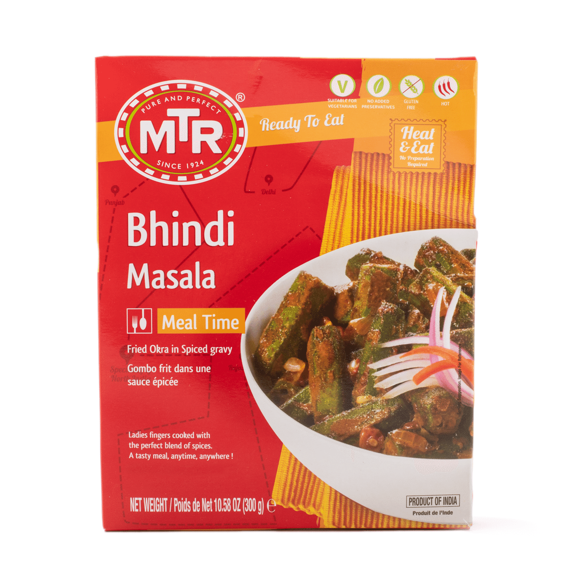 MTR Bhindi Masala Ready to Eat 10.5 oz