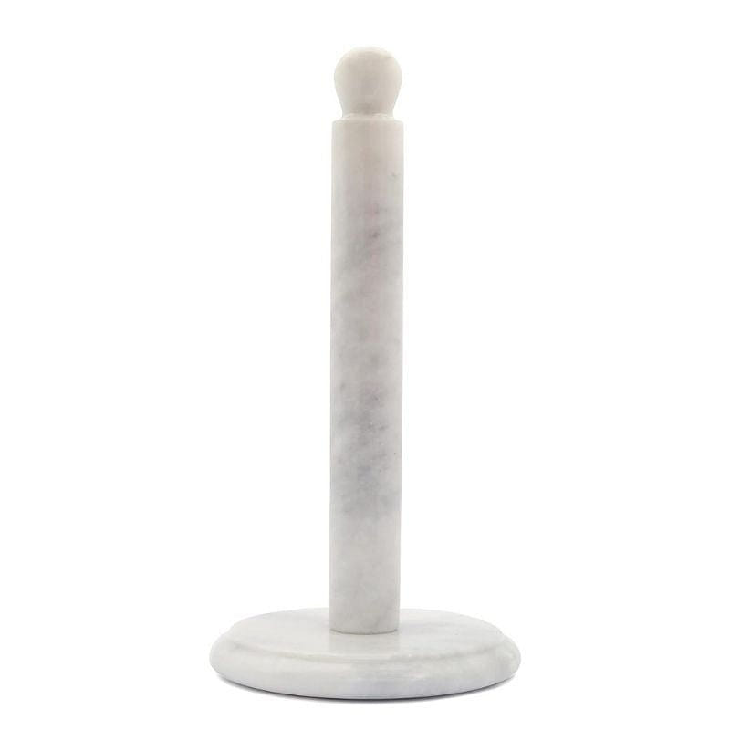 Marble Paper Towel Holder 12.5" Inches White 1 カウント