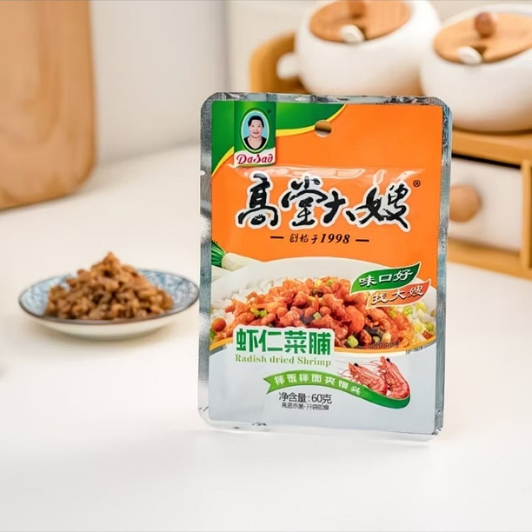 Shrimp and preserved radish side dish 300 g