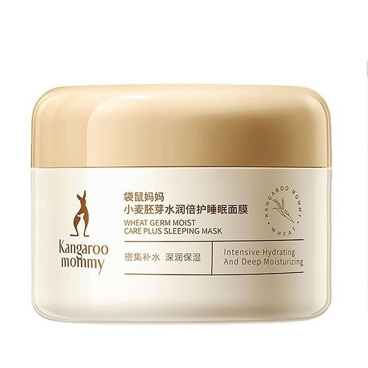 袋鼠妈妈准孕妇涂抹免洗睡眠面膜 80g 1 盒