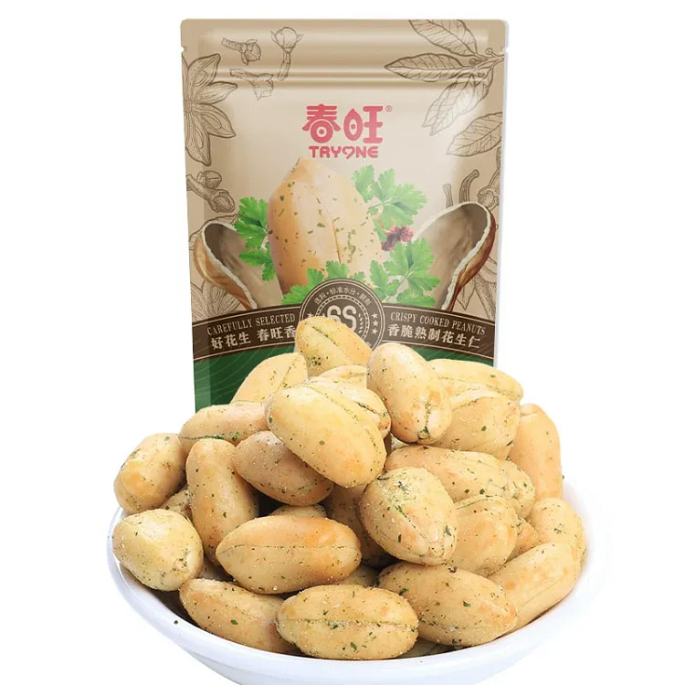 春旺香菜味花生426g/袋办公休闲零食下酒神器 426 克