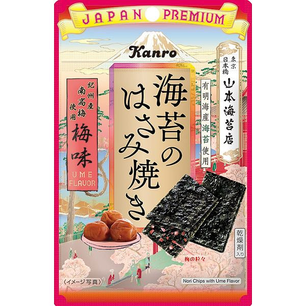 Kanro 海苔夹心烧 梅子味 4.8g 1 份