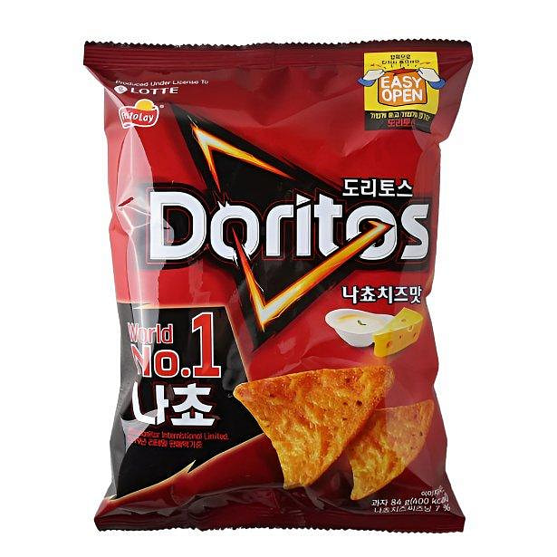 Nacho Cheese Doritos (Korea)