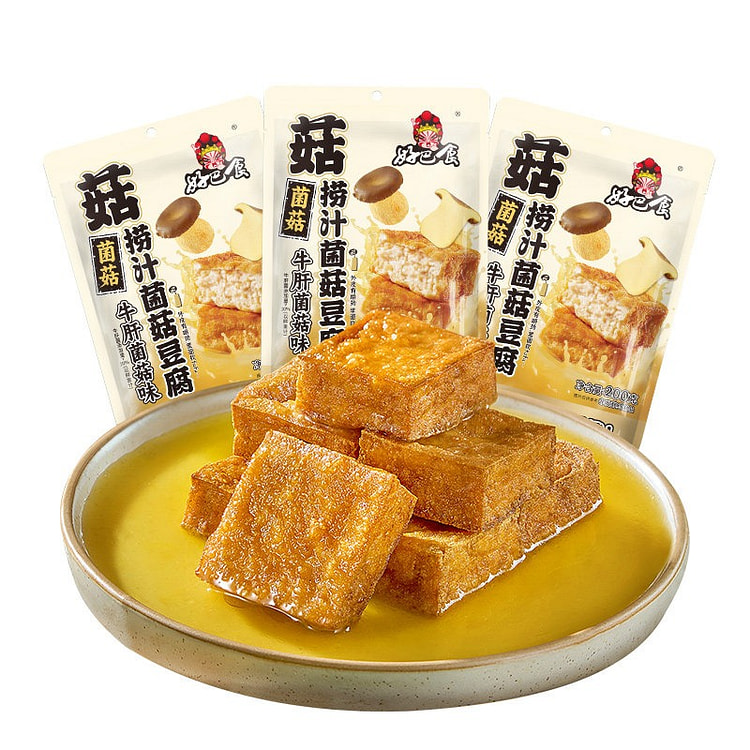 Good Food - Braised Mushrooms and Tofu with Sauce 400 g