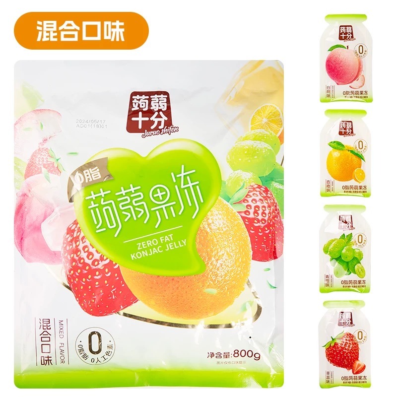 Jiyong商品 Get Jinjinpuzi Jelly with Mixed Flavors (Konjac Jelly) Delivered