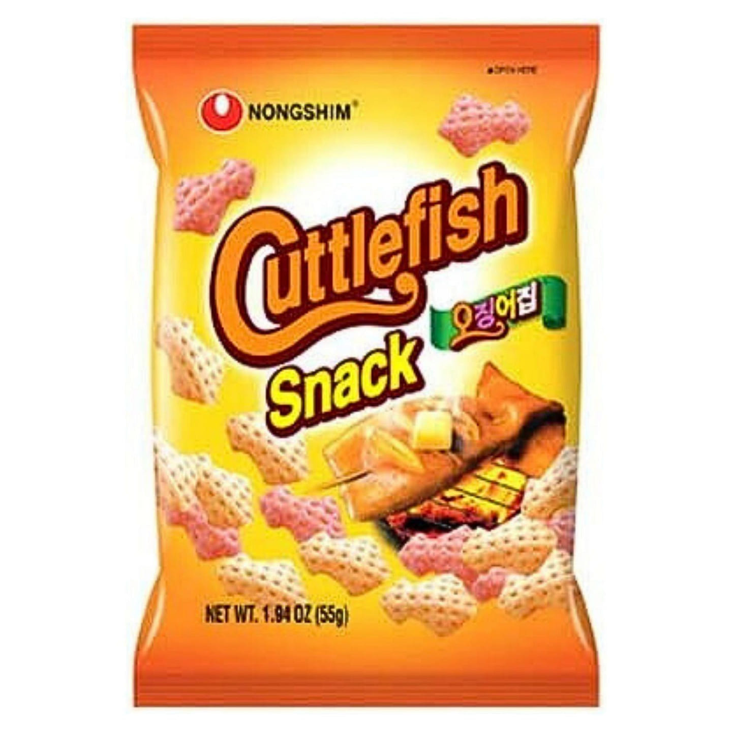 Nongshim Cuttlefish Snack 4-Pack 1 each