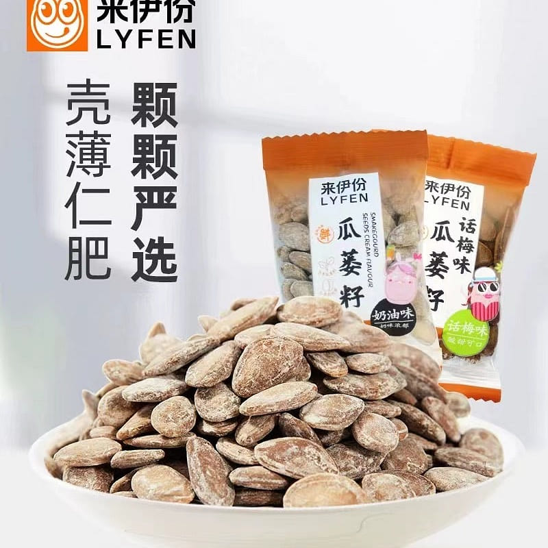 Laiyifen, Cream Flavor, 1 Pack of Melon and Betel 30 g