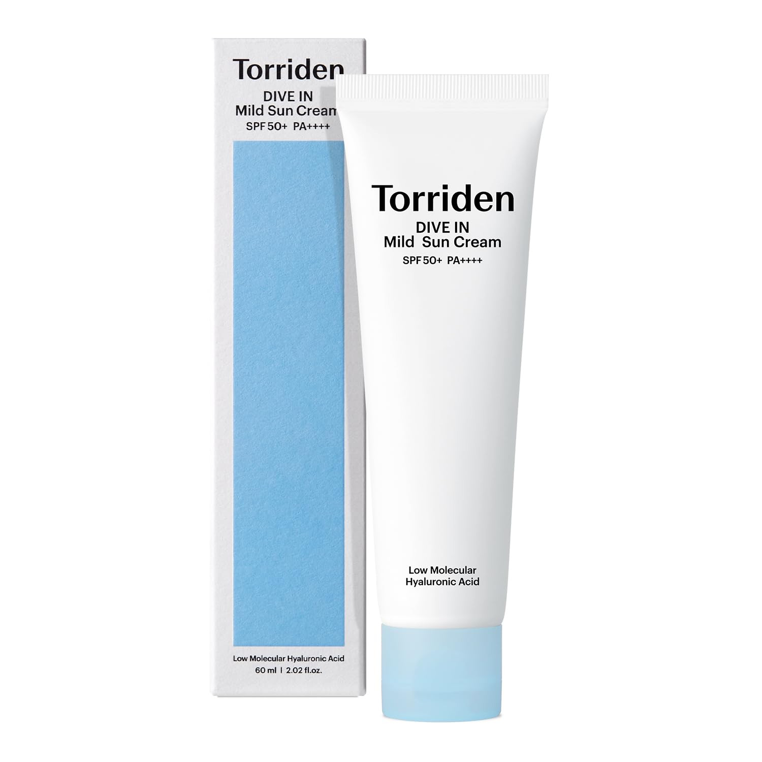 Torriden DIVE IN Mild Sun Cream SPF 50+ PA++++ 60 毫升