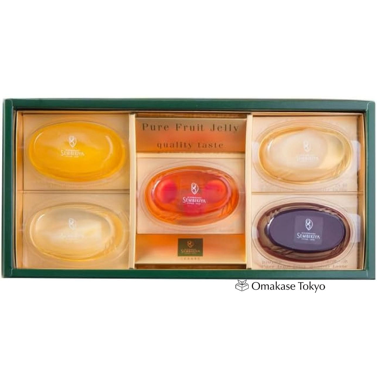 Ginza Pure Fruit jelly 1200 g