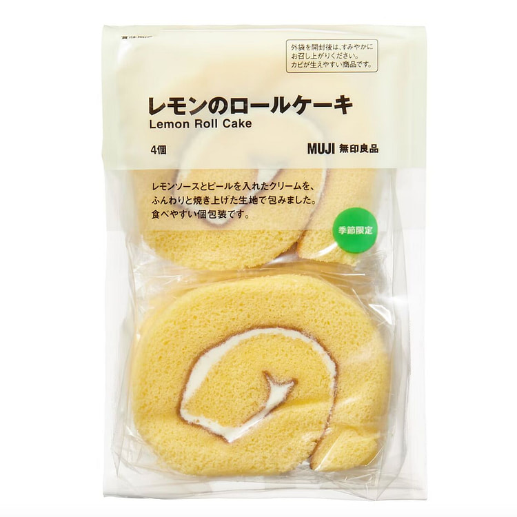 MUJI柠檬奶油蛋糕卷