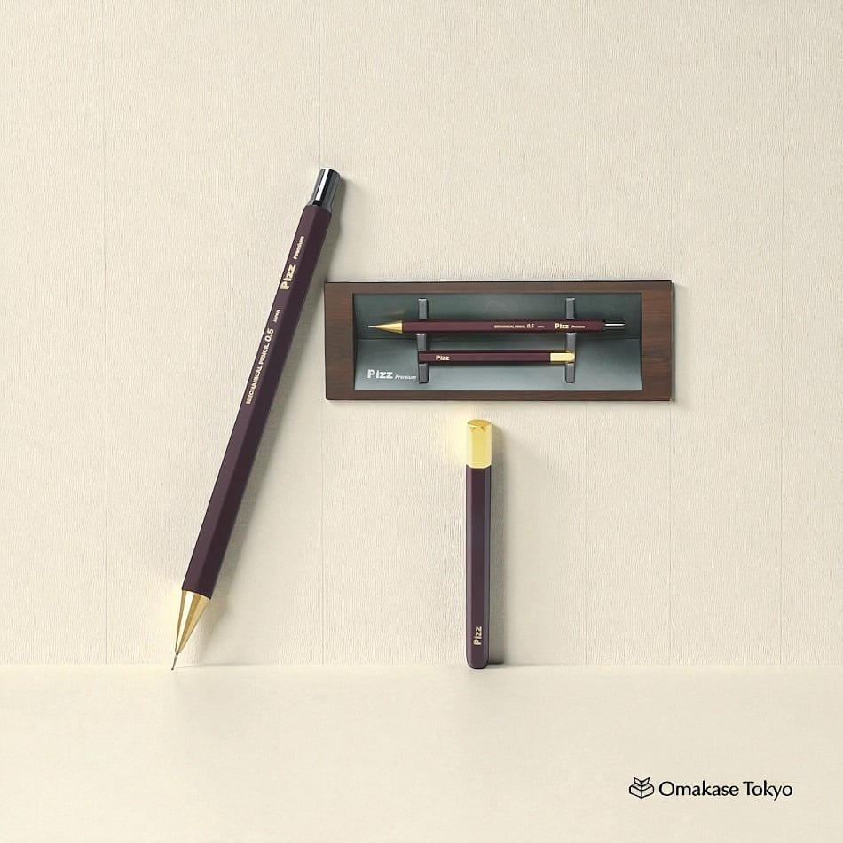 Pizz Premium Mechanical Pencil 0.5 mm Brown 40 g