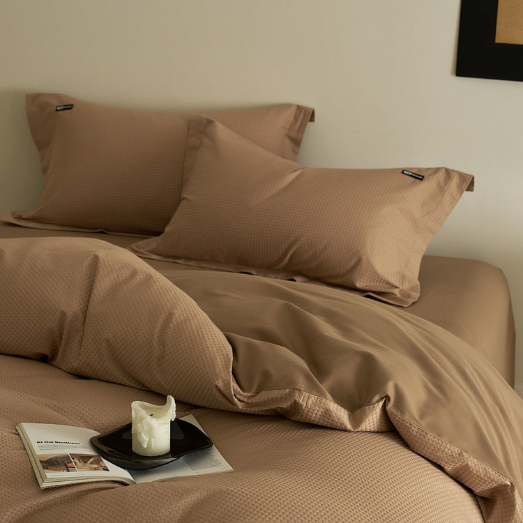 Cloud Waffle Cotton Set Earthy Sand-King 2000 g