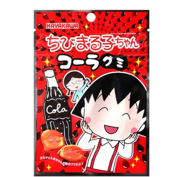 Hayakawa Seika x Chibi Maruko-chan Cola Gummies
