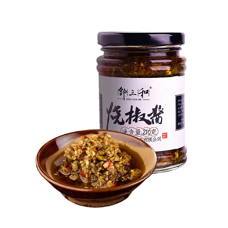 邹三和 烧椒酱 210g 2 瓶