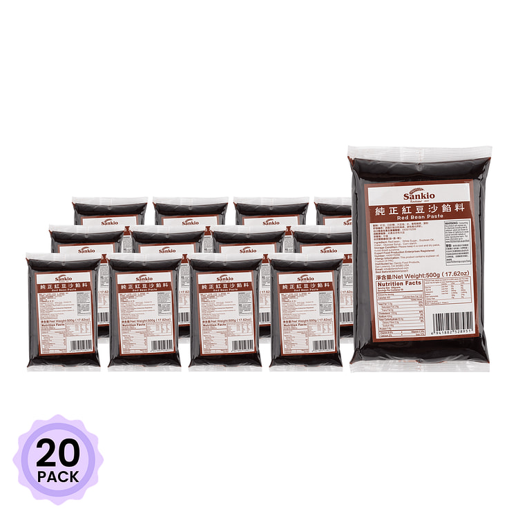 纯正红豆沙 500 克*20 包