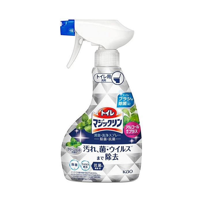 KAO Toilet Deodorizing& Cleaning Spray Mint 350 ml(ミリリットル)
