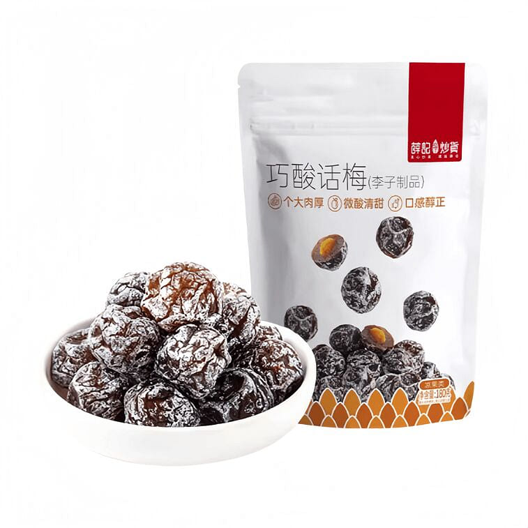 Xueji Seeds & Nuts Qiao Sour Preserved, 180g 180 g