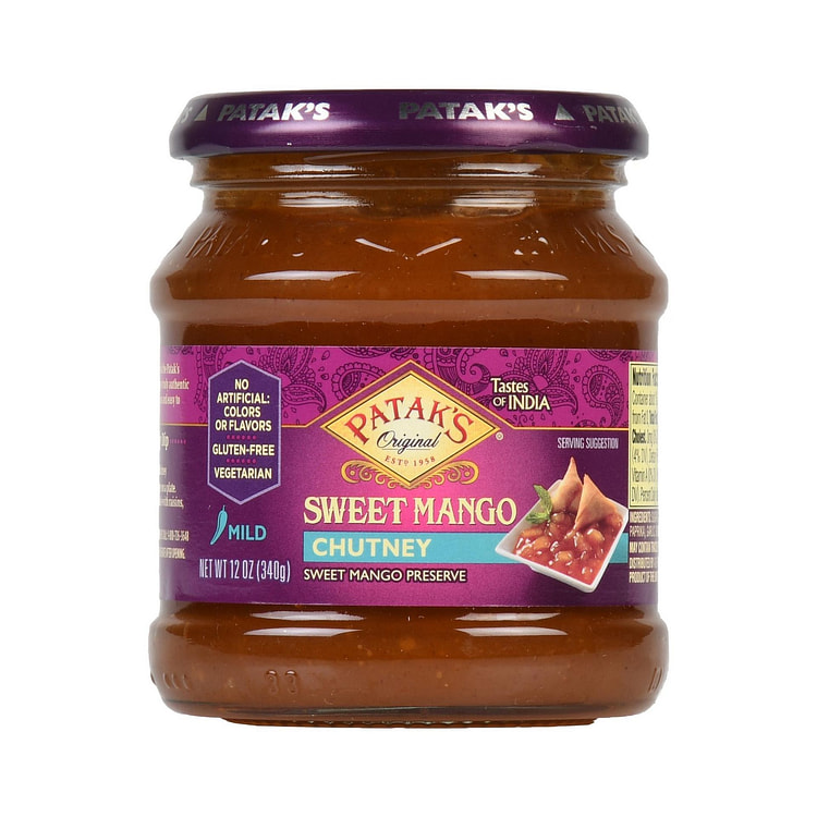 Patak Sweet Mango Chutney 12 盎司