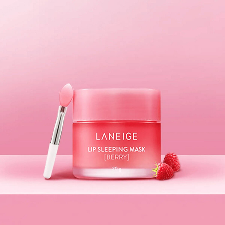 Lanzhi Lip Sleeping Mask-Berry 1 count 20 g