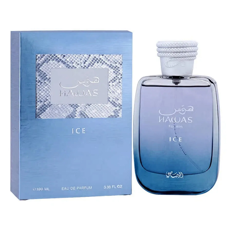 Rasasi Mens Hawas Ice Eau De Perfume Spray 3.38 oz 1 phần