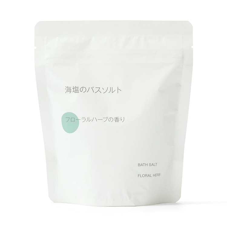 无印良品 海盐沐浴盐 花草本香型 360g 1 份
