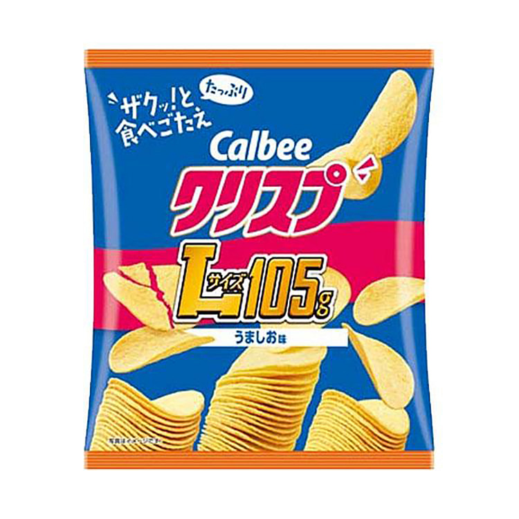 Calbee Crispy  Umashio Potato Chips BB 12/31/2025