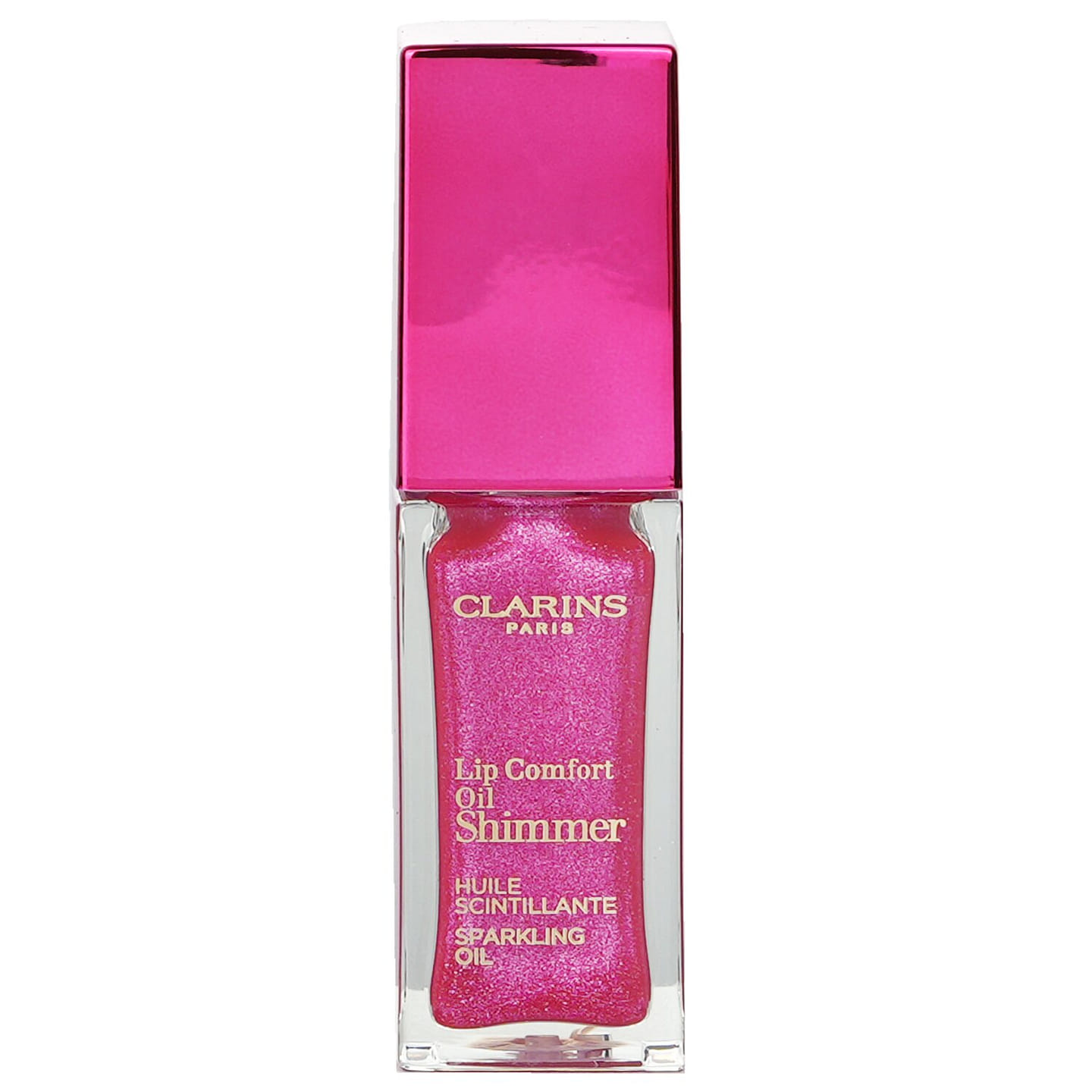 Clarins Lip Comfort Oil Shimmer – # 04 Pink Lady 7ml/0.2oz 7 ml