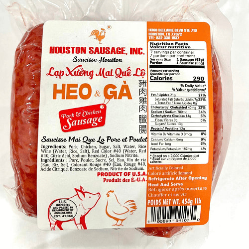 Pork and Chicken Sausage