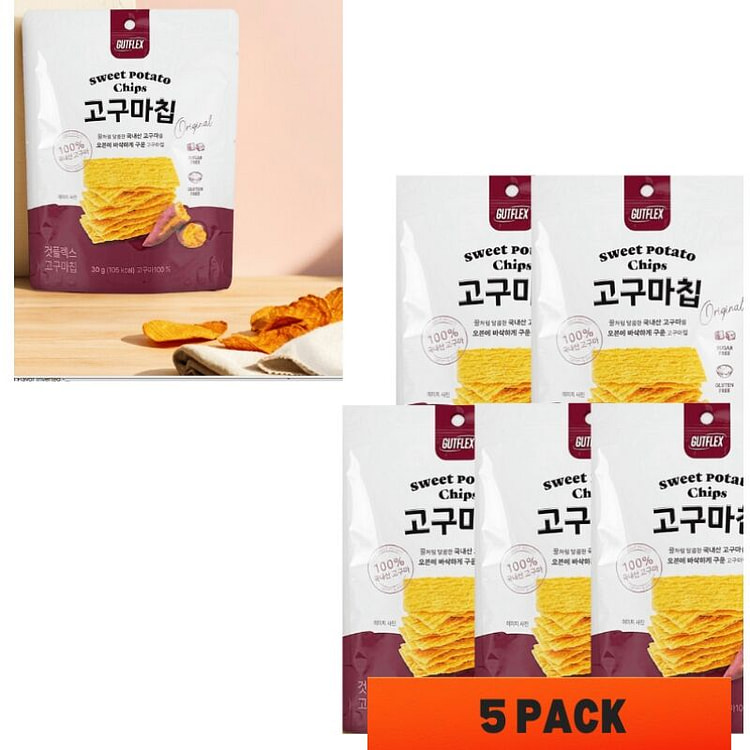 30g*5袋 韩国GUTFLEX 红薯片
