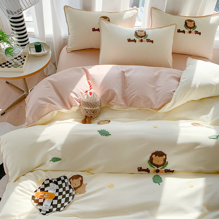 Marzipan Tufted Bedding Set Leo-King 2000 g