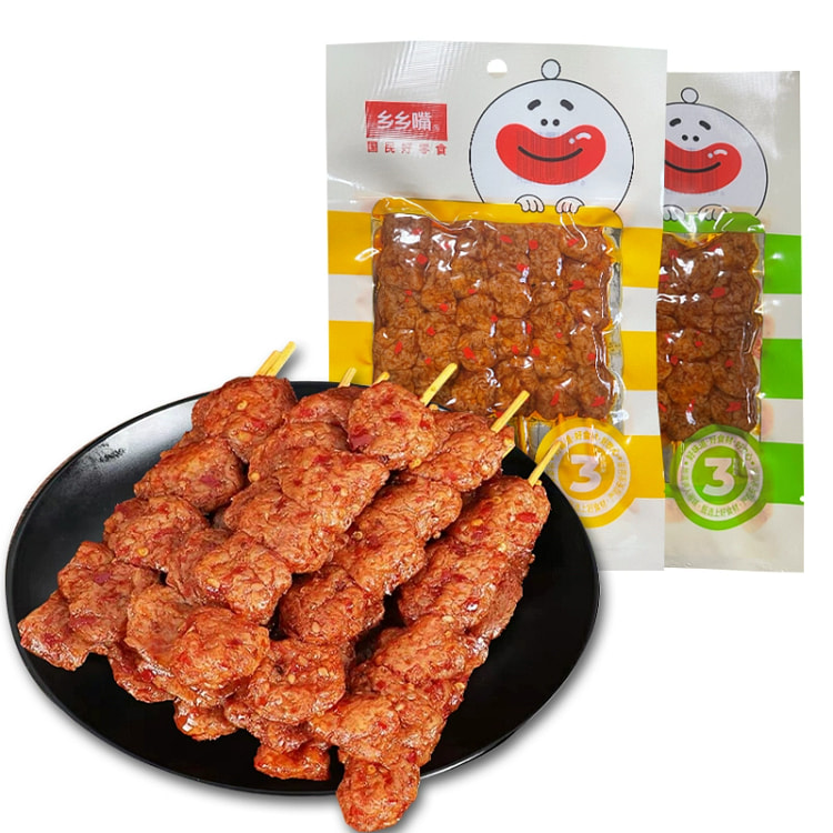 Xiangzui Plain Meat String Sheep Meat Flavor Childhood Snack Group Spicy St