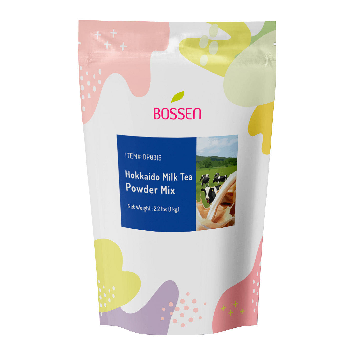 Bossen Hokkaido Milk Tea Powder2.2 lb Bag 2.2 lb