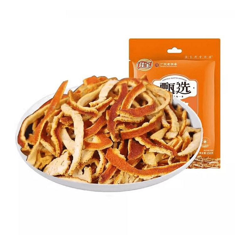 Jiabao Tangerine Peel Shreds for Soaking in, 150g 150 g