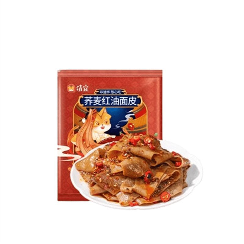Buckwheat red oil noodle skin sugar-free coarse gr 115 g