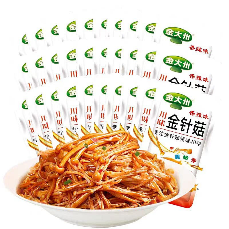 金大州 香辣金针菇20g*20盒装 400 克