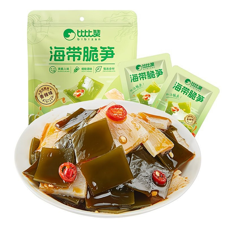 比比赞 海带脆笋香辣味200g 200 克
